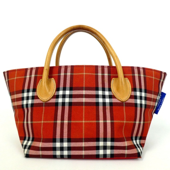 Burberry Handbags - BURBERRY BLUE LABEL Nova Check Nylon bag (SOLD)!!